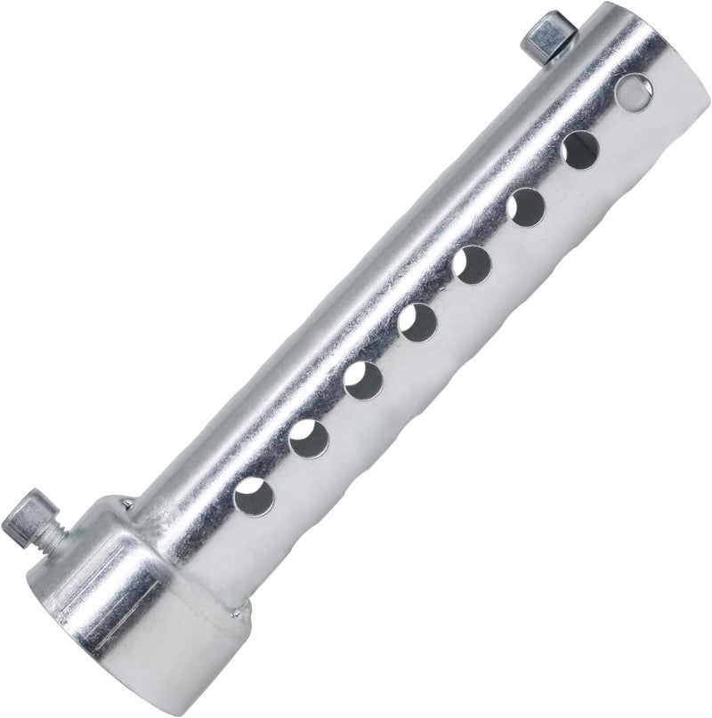 amavoler Motorcycle Exhaust Silencer Motorbike Muffler Insert Baffle Silencer Universal (silver-35mm) - Image 1
